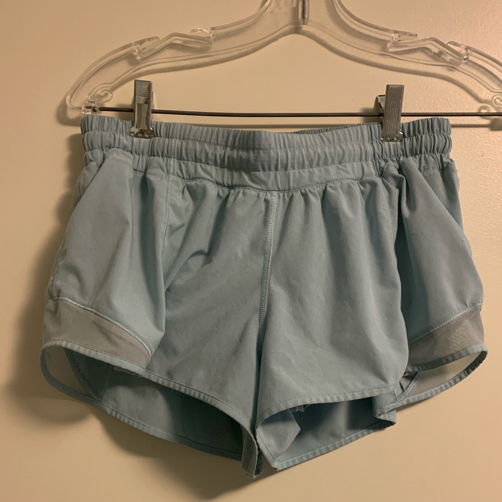 Lululemon Hotty Hot Short Light Blue